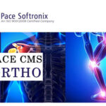 PACE CMS ORTHO software dashboard for orthopedic practice management
