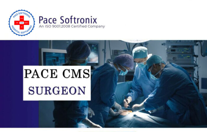PACE CMS Surgeon Software Interface – Surgery & Billing Management Features